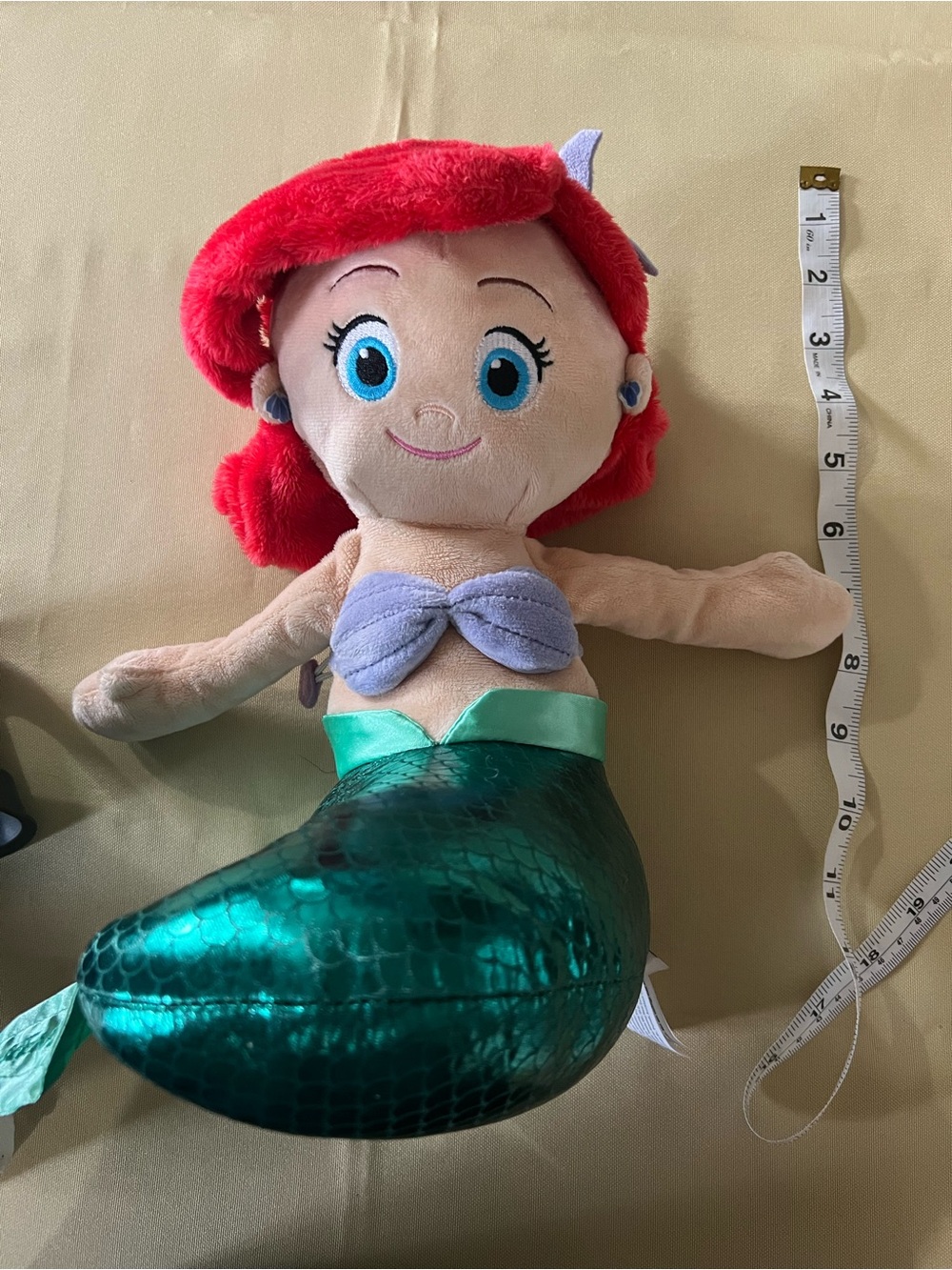 Disney Scentsy Buddy Ariel The Little Mermaid Plush Doll with Scent Pak